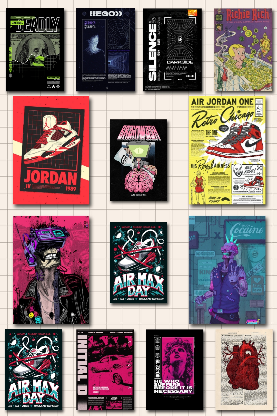 پک پوستر‌ سایبر پانک