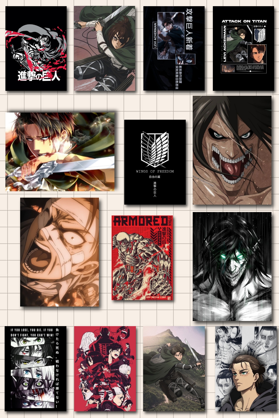 پک پوستر اتک آن تایتان