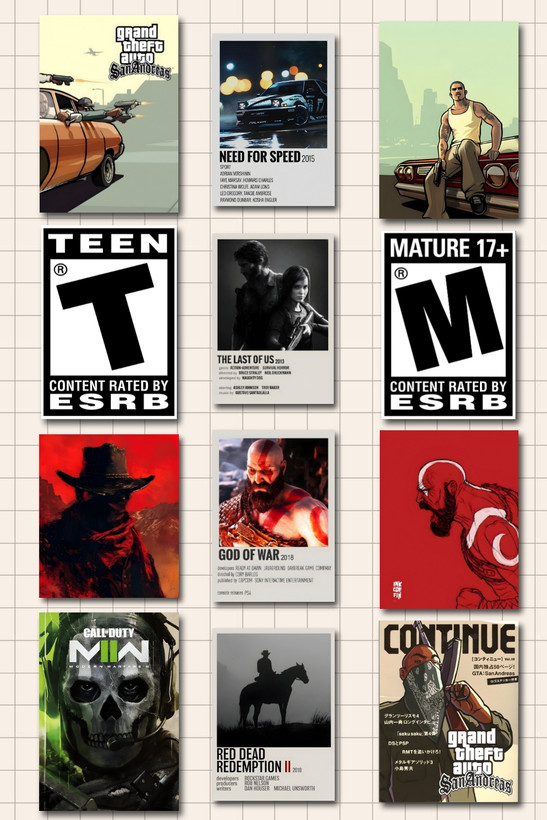 پک پوستر گیمینگ