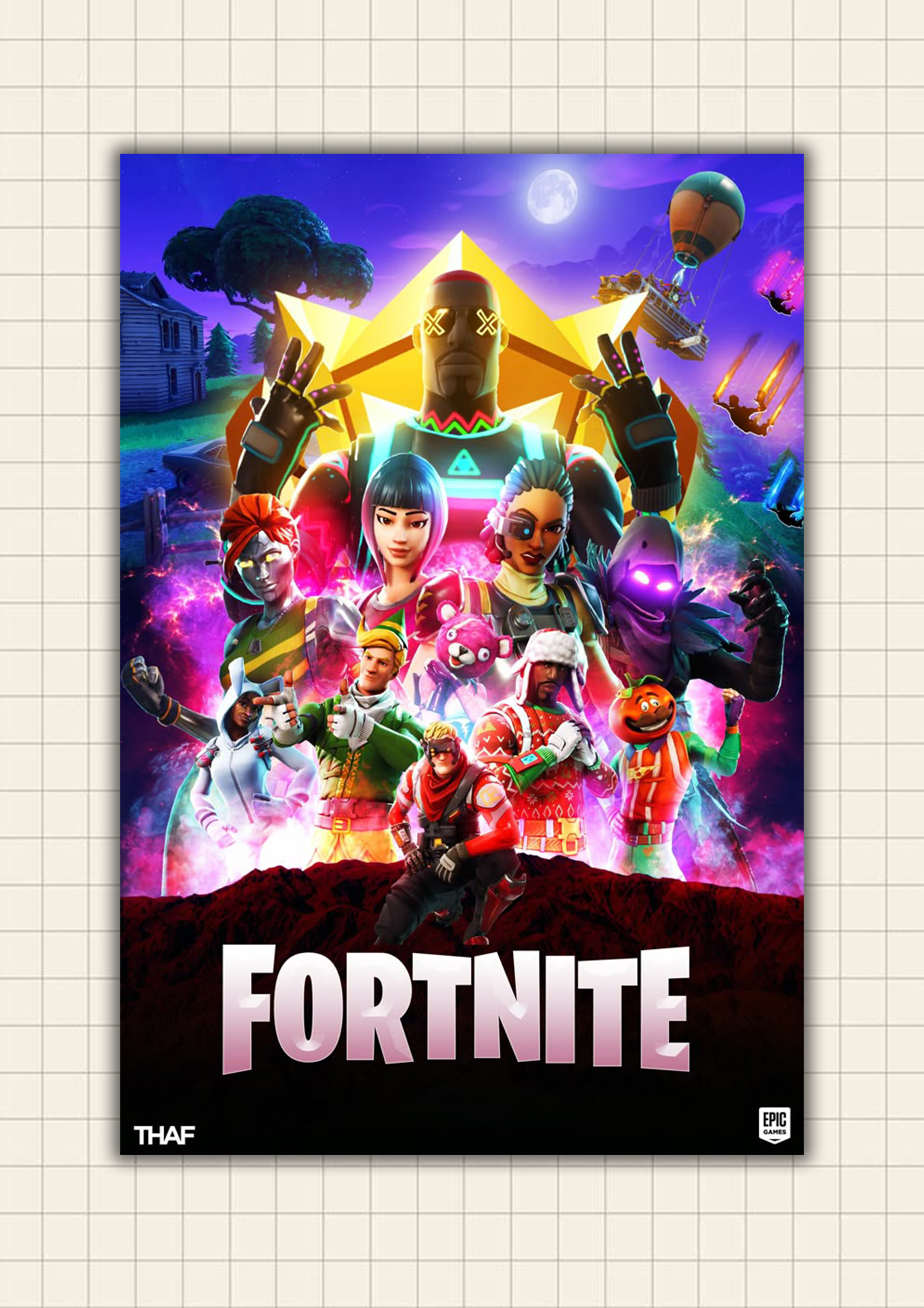 پوستر "فورت نایت"