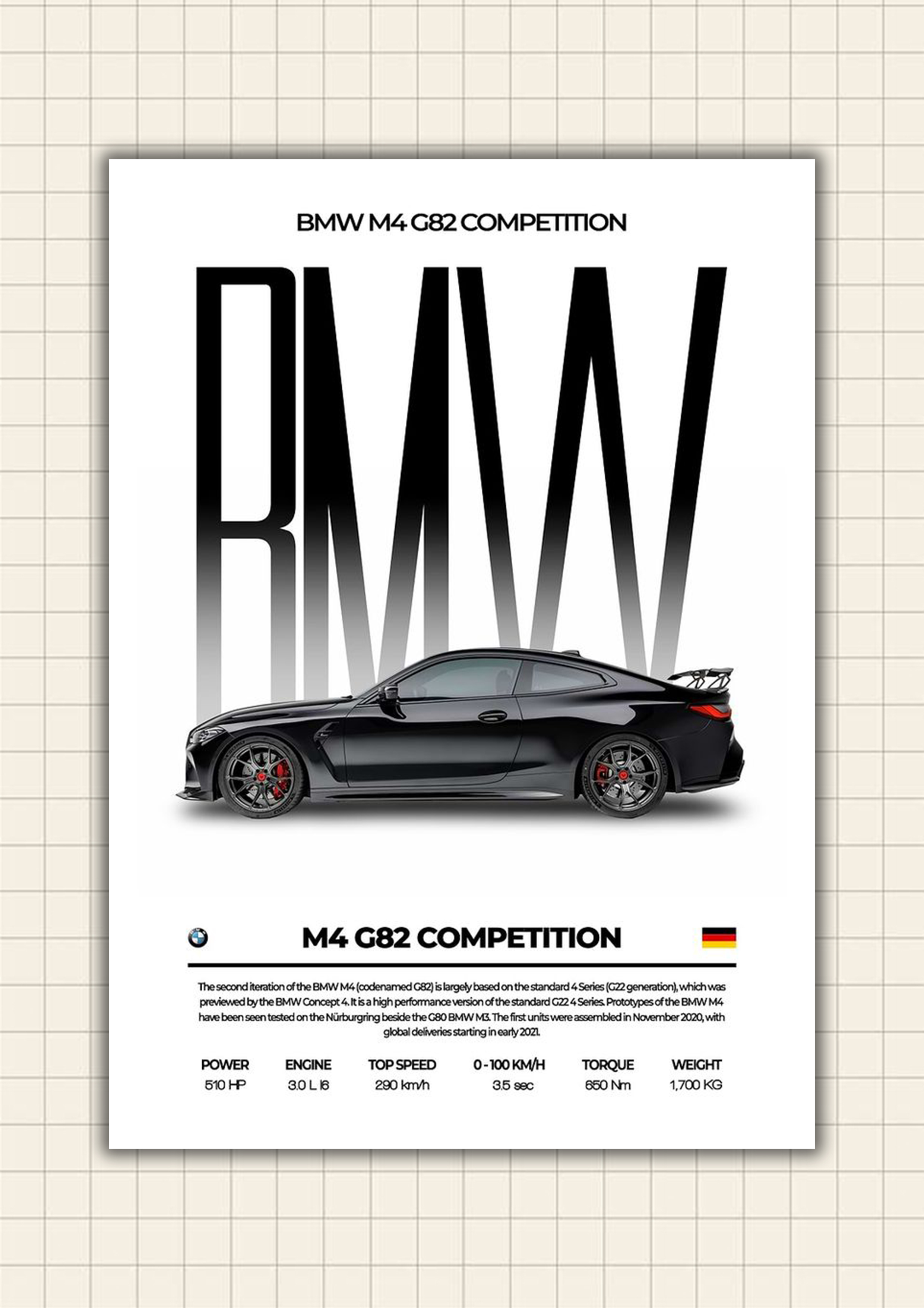 پوستر "BMW"